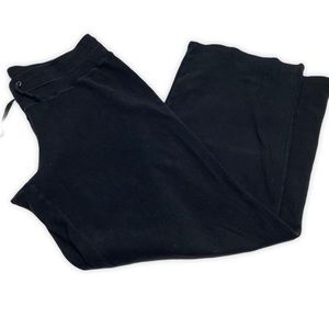 GAP | soft fleece black sweats Size L